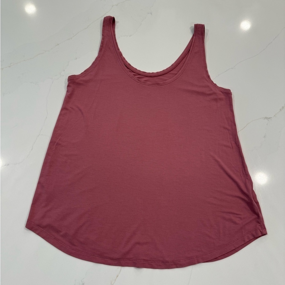 A New Day Dusty Rose Swing Tank Top